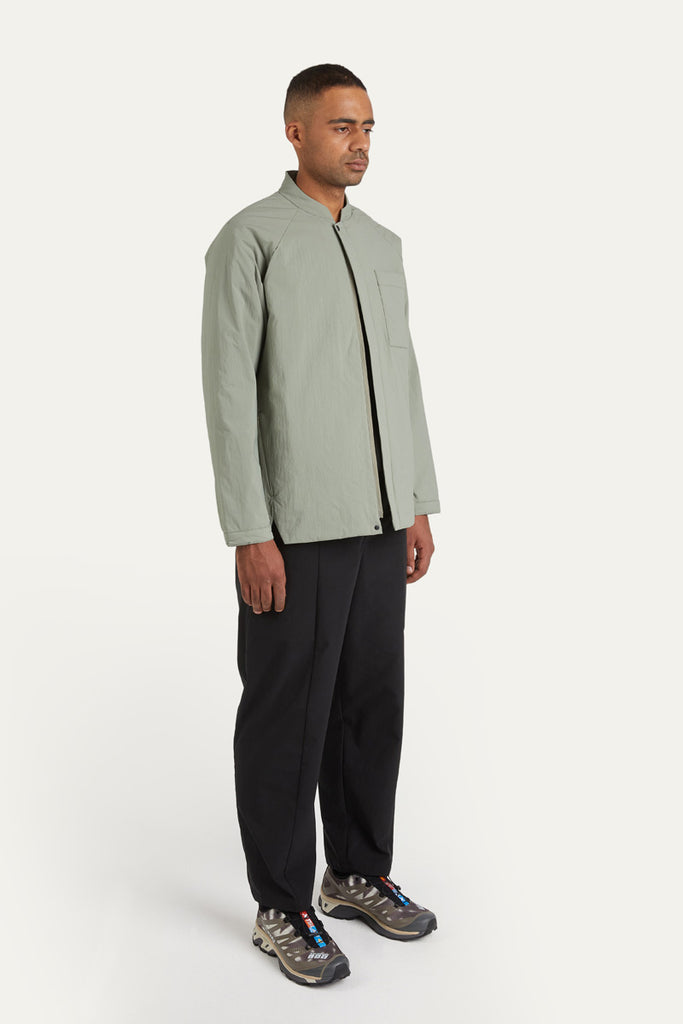 ARYS Padded Long Sleeve Shirt greygreen full side